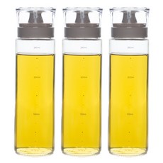 키텐실 시노글라스 신형 I형 오일병 그레이, 300ml, 3개