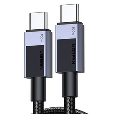 유그린 C타입-C타입 프리미엄 100W PD 고속충전 케이블, 혼합색상, 1개, 3m