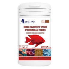 아쿠아테라 프리미엄 혈앵무사료 부상성, 370g, 1개