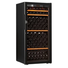유로까브 퓨어 와인냉장고 ECPU1T166FGA 방문설치 166병, 블랙 블랙