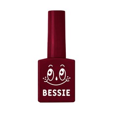 BESSIE 指甲油, 韓國食藥署許可原料, 11毫升, R05 酒紅色, 11ml, 1瓶