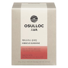 오설록 히비스커스 선샤인 피라미드 티백, 2g, 10개입, 1개 2g, 10개입, 1개