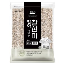 더담은 발아찰현미, 2kg, 1개 2kg, 1개
