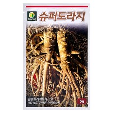 다농 슈퍼도라지 씨앗 5g, 1개 1개