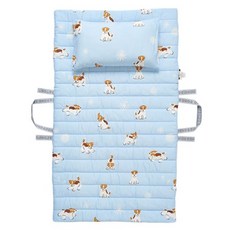 도노도노 모달 듀라론 낮잠 패드 + 베개 세트 분리형, 드림퍼피