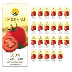 DOI KHAM 皇家農場 榨汁番茄汁, 200ml, 24個