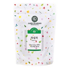 제임스티스푼 작설차, 1g, 30개입, 1개 1g, 30개입, 1개