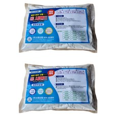 홈시멘트 물만 부어 사용하는 백시멘트 보수제 1.5kg, 2개
