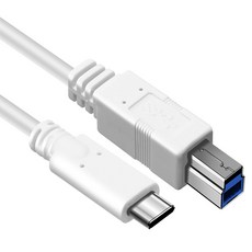Coms USB 3.1 Type C to Type B 3.0 케이블 C타입 to B타입 5Gbps HB897, 1개, 2m