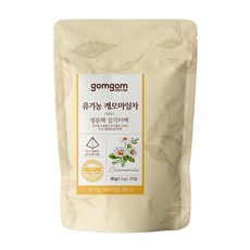gomgom 洋甘菊茶, 1.5g x 20 包, 30g, 20包, 1袋