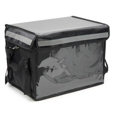 保溫保冷多功能外送箱包 62L C125, 黑色