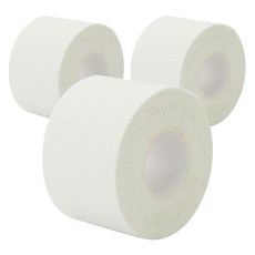 크리다 KRIDA C-tape 스포츠 테이프 화이트 2.5cm x 9.1m, 3개, 1개입