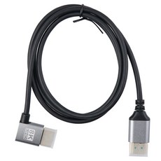 컴스마트 HDMI 초슬림 케이블 8K4K 60Hz 꺾임 IH742, 1개, 1m