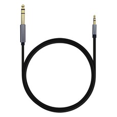 컴스 스테레오 3극 AUX 3.5 M 6.35 M 케이블 BT208, 1개, 1개, 1.2m