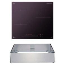 LG전자 디오스 인덕션 3구 + 케이스 15cm 세트 방문설치, BEI3QMBLOA, 프리스탠딩