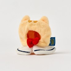 BUTTERSHOP 起司刀 迷你鑰匙圈 服裝 6.8cm, 黃色, 1個
