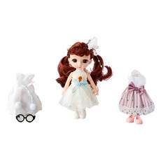 Modern House Petite Play娃娃遊戲穿搭組 莎莎 15cm, 1組, 混色