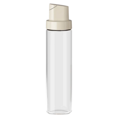 小麥購物 自動開合油瓶 G603 暖米灰 339g, 500ml, 2個