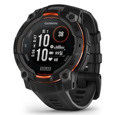 가민 인스팅트 3 솔라 아웃도어 스마트워치, 블랙, 45mm, GPS