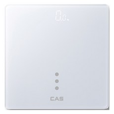 CAS 數位LED體重計, 白色, 1個, H24