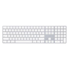Apple Magic Keyboard with Numeric Keypad, 실버, 중국어(병음)