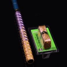 SRF 防滑釣魚竿握把帶 SG-5, 黃色+紫色, 1個