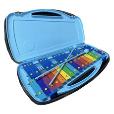 samick 優質EVA盒裝Glockenspiel EVA泡棉木琴 NSX-E27, 27鍵, 1個, 藍色