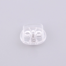 미소로운 다용도 끈길이 조절 버클 18 x 16 x 5 mm, 투명, 10개