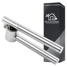 Pick&Home高級304不鏽鋼蒜泥器, 單色, 1個