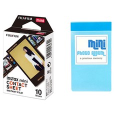 Instax角色迷你膠卷接觸片 10入+1格相冊組, 1組, 單品