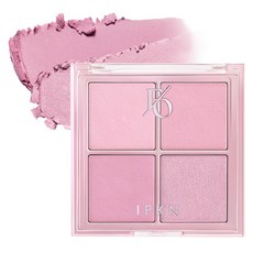 IPKN Flap One腮紅盤 10g, 1盒, 03 Pale Pink