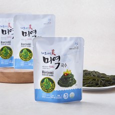 하이푸드 해조미 미역국수, 180g, 3개 180g, 3개