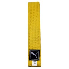 PUMA 跆拳道腰帶, 1個, 黃色