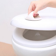 Rouabe馬桶把手蓋子提拉器 5入, 白色