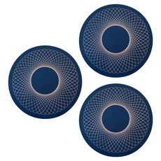 MoJGlobal 電磁爐保護墊, 海軍藍, 3個