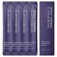 MILD LAB 陶瓷光澤緊緻面膜, 4入, 1個