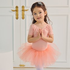 Bebechat 女童款短袖芭蕾舞裙舞衣