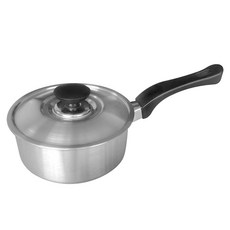 SILWA 西華 酷客不銹鋼單柄湯鍋16cm，單柄湯鍋，適用電磁爐，附鍋蓋, 16cm, 1個, 銀色