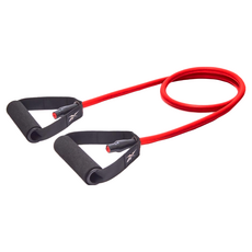 Reebok 阻力訓練拉力繩 Medium 10kg 紅色 健身拉力繩 運動訓練器材, 138 x 12.4 x 2.7cm, 1條