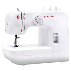 SINGER 勝家 縫紉機+手指保護套組, 白色, 歌手 1306