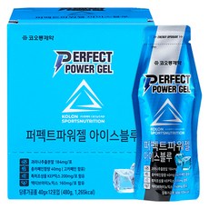 코오롱 퍼펙트 파워젤 아이스블루, 12회분, 1개