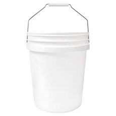 월드크린 다용도 휴대용 버킷, 20L, 화이트
