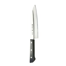 TOJIRO JAPAN 藤次郎 DP三層VG10不鏽鋼三德刀 日本製 輕巧鋒利, 黑色, 1支, 285mm x 170mm