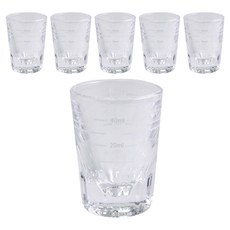 3條線酒杯, 6個