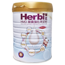 Herbi 賀比 HMO 營養強化羊奶粉，適合一歲以上嬰幼兒, 1罐, 800g