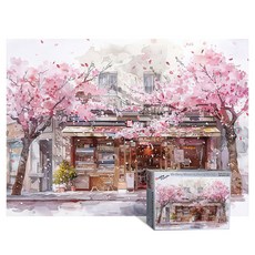 애드원퍼즐, 벚꽃 지던 그날, 1개, 1000피스 벚꽃 지던 그날, 1개, 1000피스