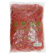 GOMUNARA 橡皮筋 1kg 70*1.5mm, 紅色, 1個