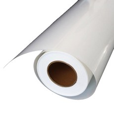 白色BOPP雙向拉伸無黏性專用膜0.08T(80mic), 700mm*10M