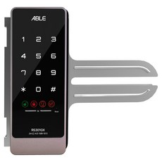 에버넷 에이블 유리문 번호전용 도어락 RS301GX, 고객직접설치 고객직접설치