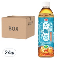 愛之味 分解茶双纖麥茶, 24瓶, 590ml